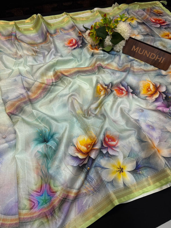 Star Silk Fancy Saree with elegant zari work for women