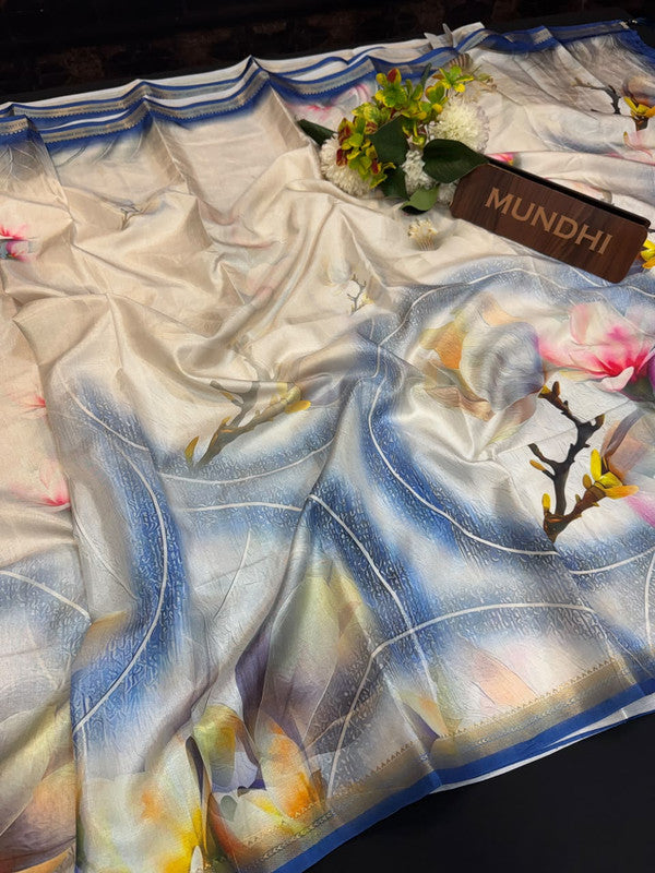Star Silk Fancy Saree with elegant zari work for women