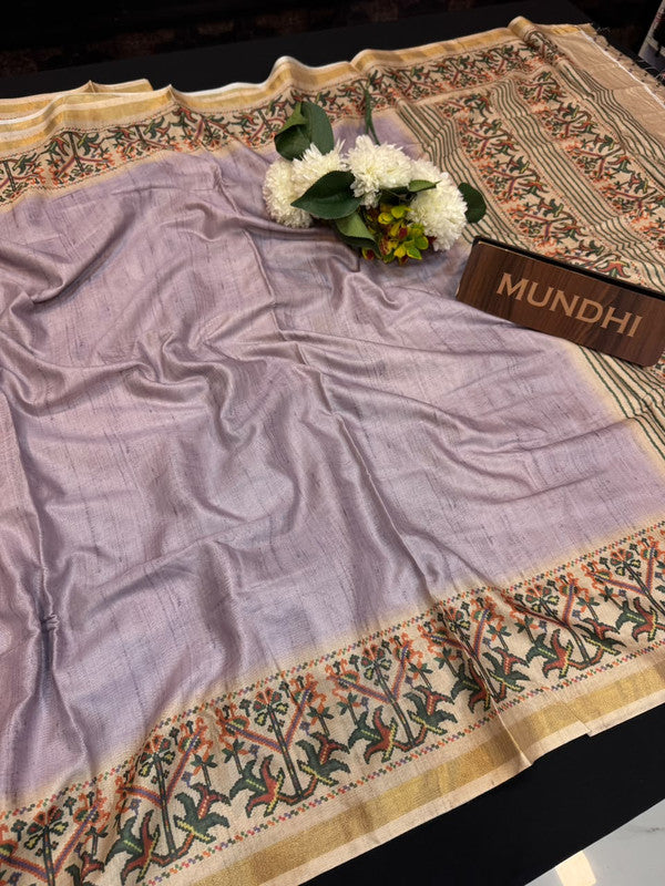 Rashika Fancy Saree with zari and print design