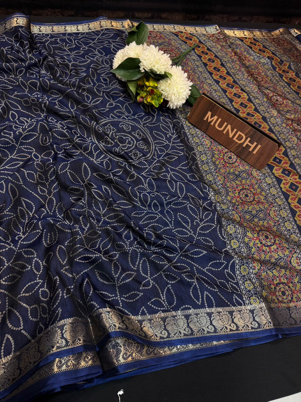 Tripta Silk Fancy Saree with fancy zari work for women