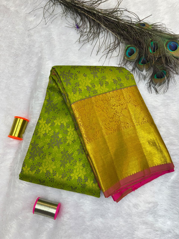Pure Silk |Handloom Wedding Saree | M279