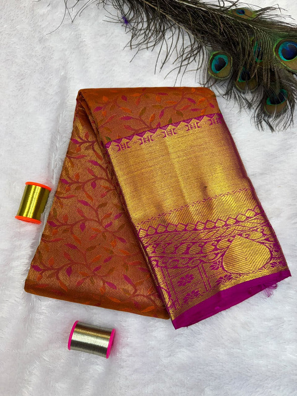 Pure Silk |Handloom Wedding Saree | M285