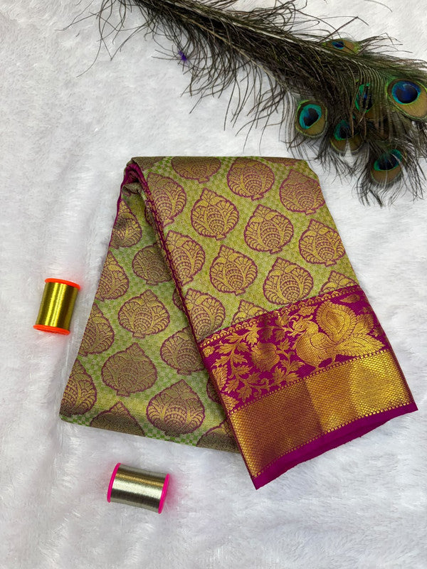 Pure Silk |Handloom Wedding Saree | M292