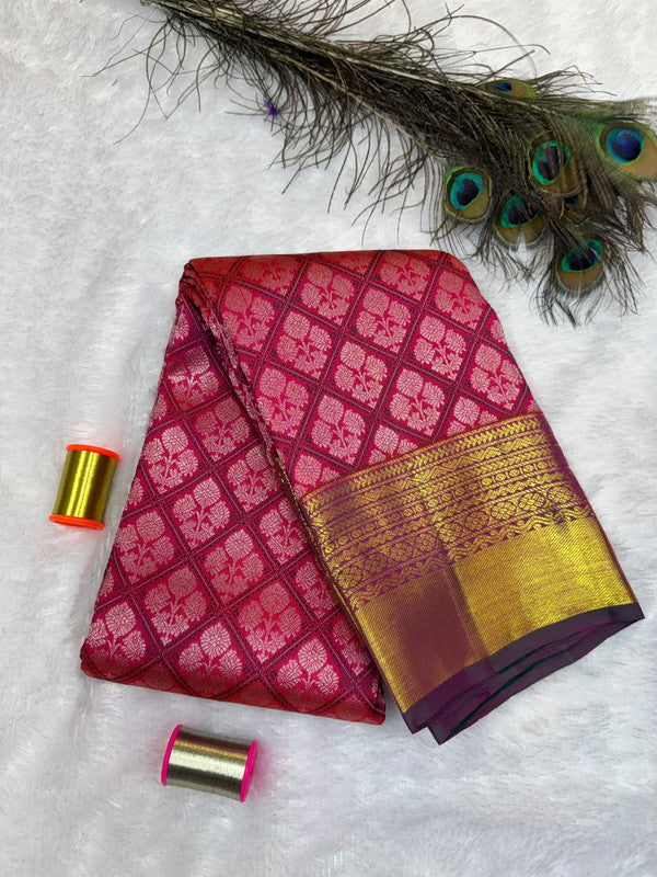 Pure Silk |Handloom Wedding Saree | M291