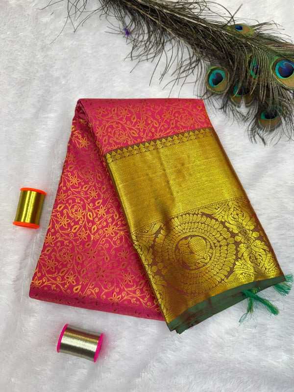 Pure Silk | Handloom Wedding Saree | M296