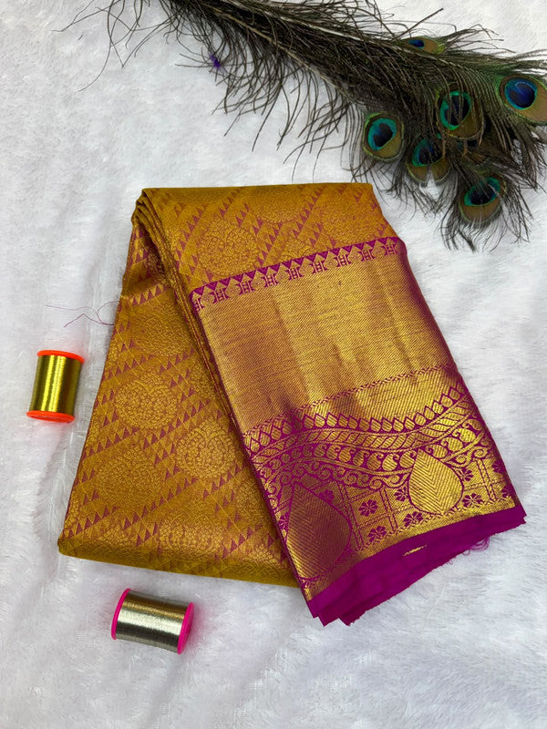 Pure Silk | Handloom Wedding Saree | M298