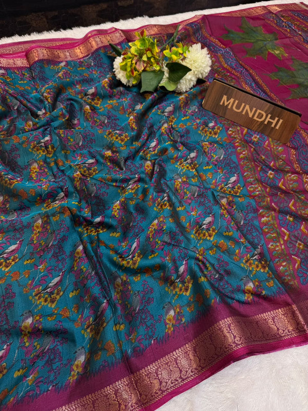 Tripta Silk Fancy Saree with fancy zari work for women