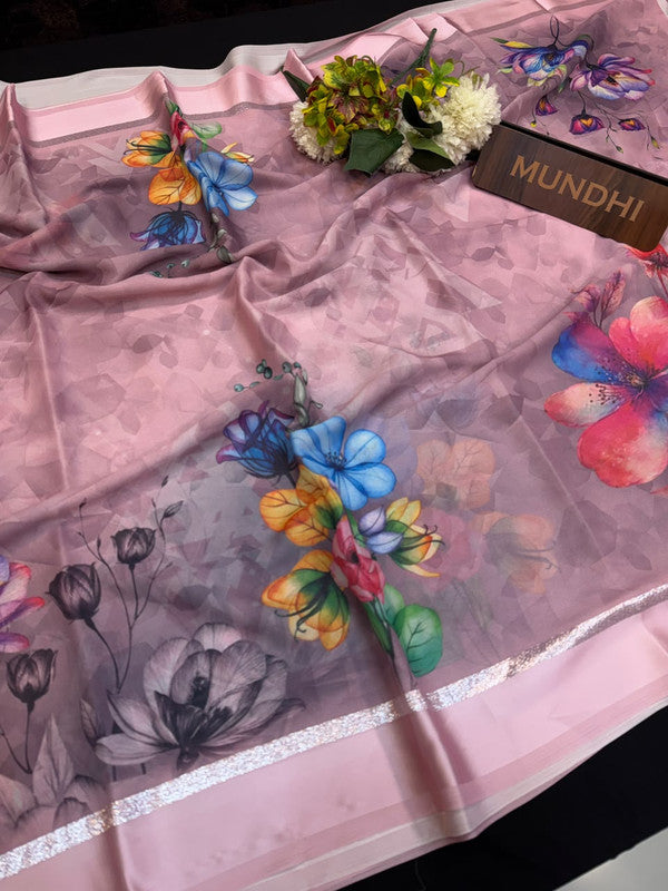 Tripta Silk Fancy Saree with fancy zari work for women