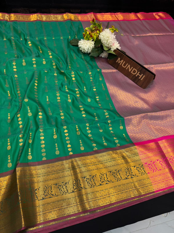 Elampillai Soft Silk Saree with traditional zari work for women