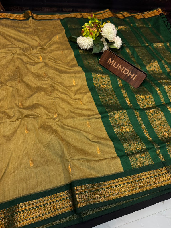 Kalyani Cotton Saree with |Zari Border for Women| KY51