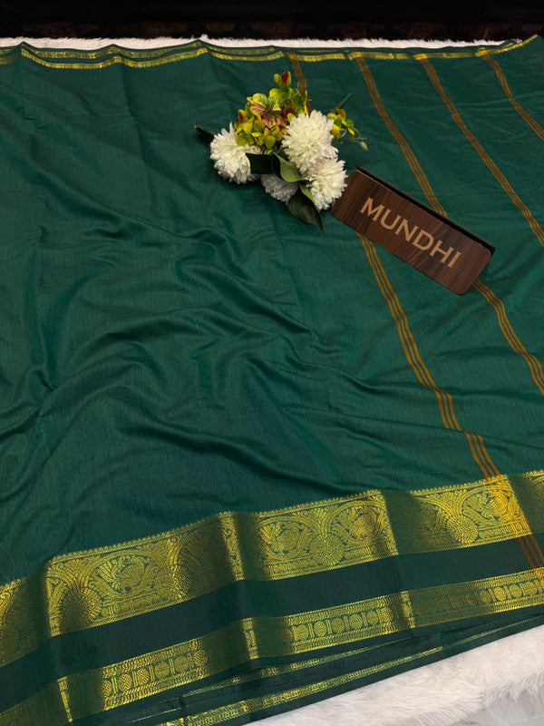 Plain Soft Silk Saree with Acrylic Fabric| PNS20