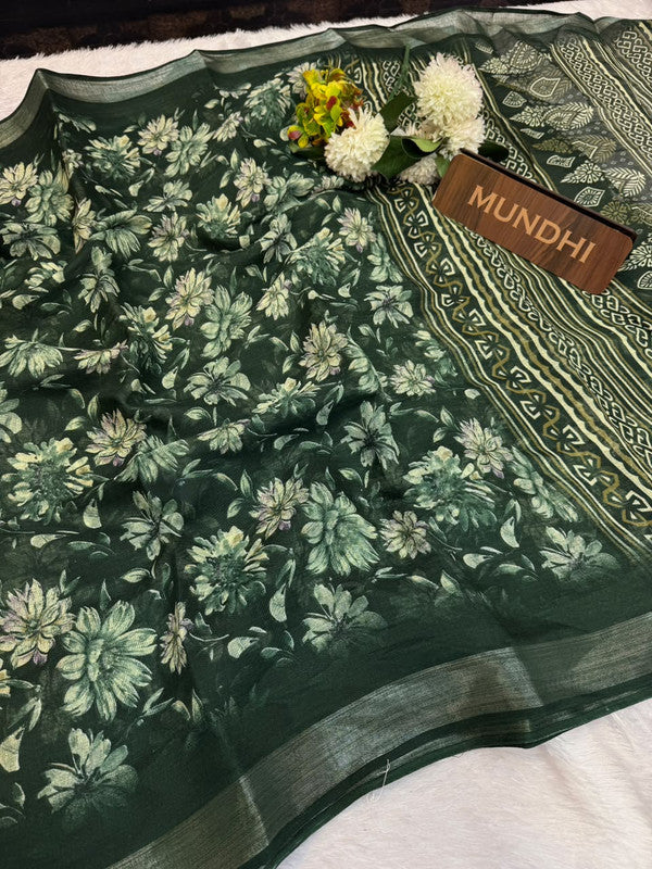 Soft Linen Saree | Take 5 Saree's Each saree Rs.199/- Only | SL98