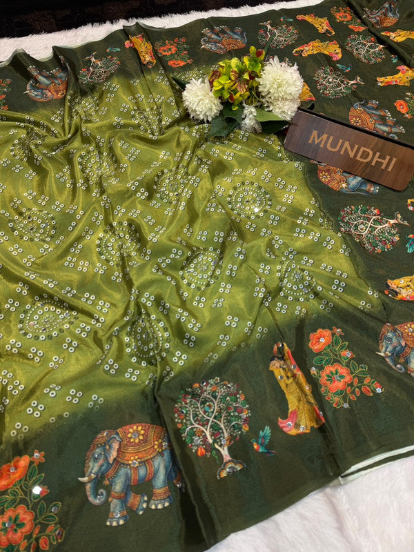 Heera Moti Fancy Sarees in fancy fabric for party wear