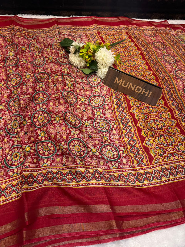 Mal Cotton Saree with Elagent Design