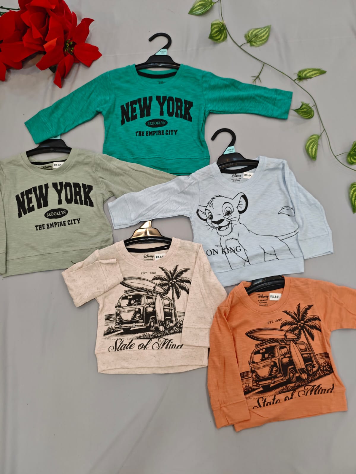 Boys t-shirts(6 Months)