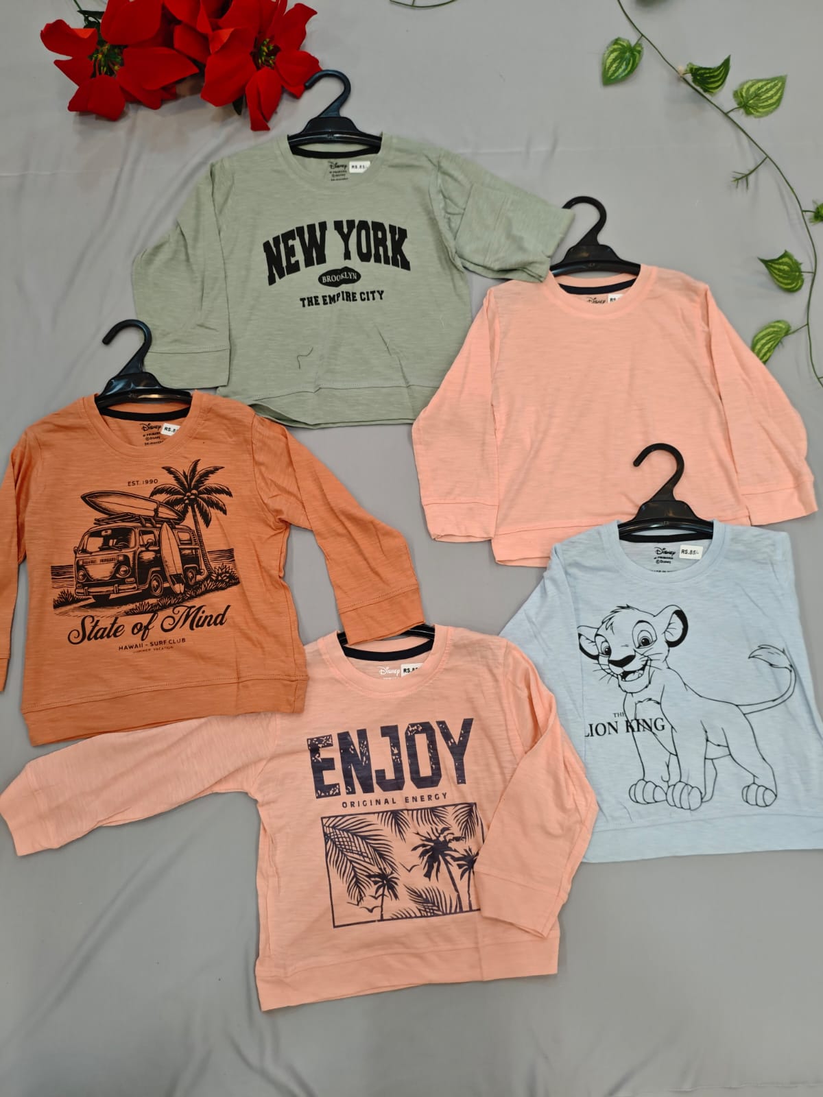 Boys t-shirts(18 Months)