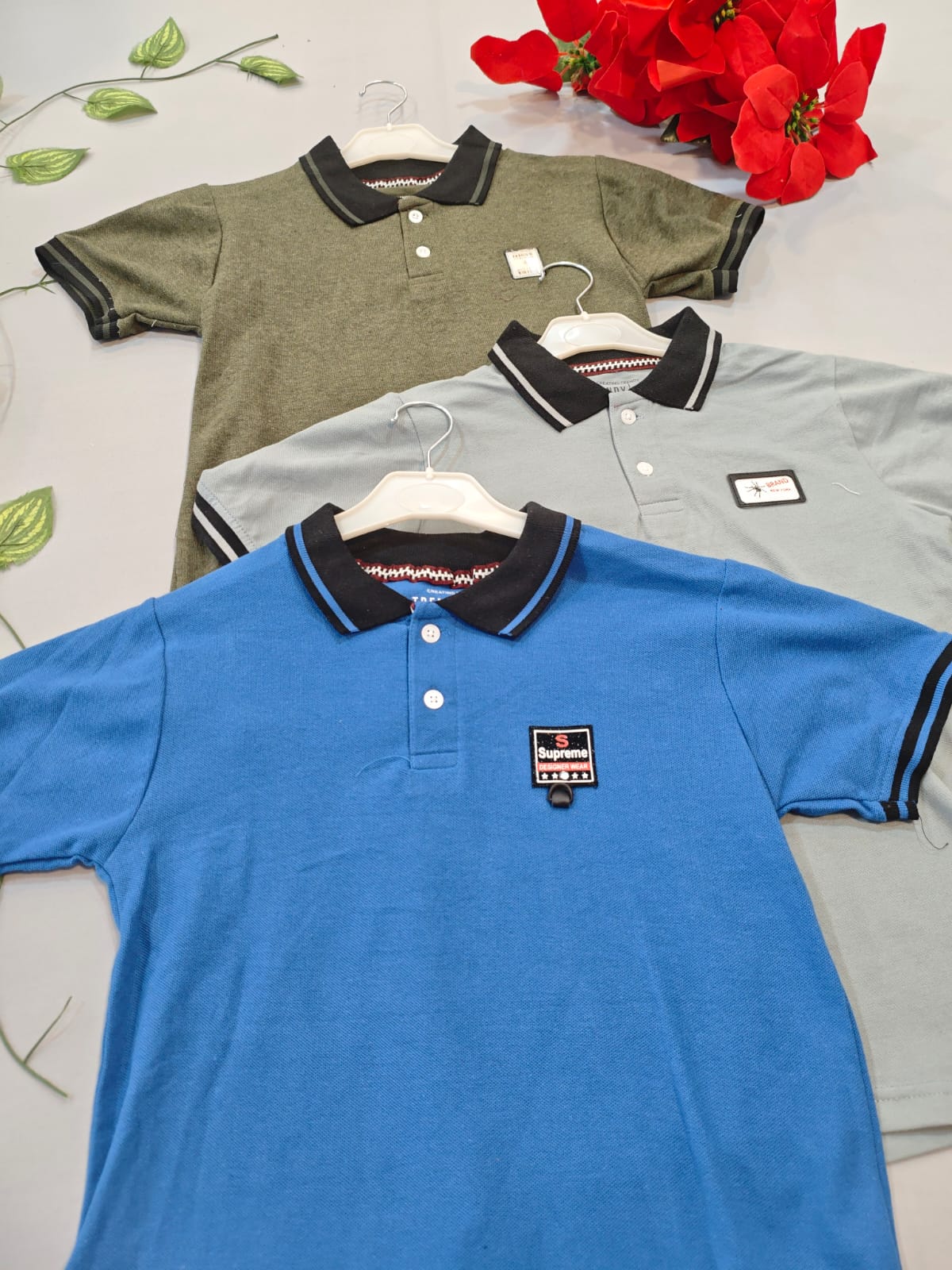 3 Polo T-Shirts(9 to 10 Years)