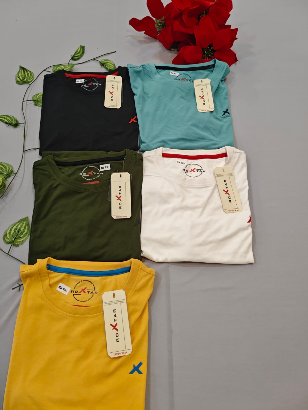 5 Plain T-Shirt