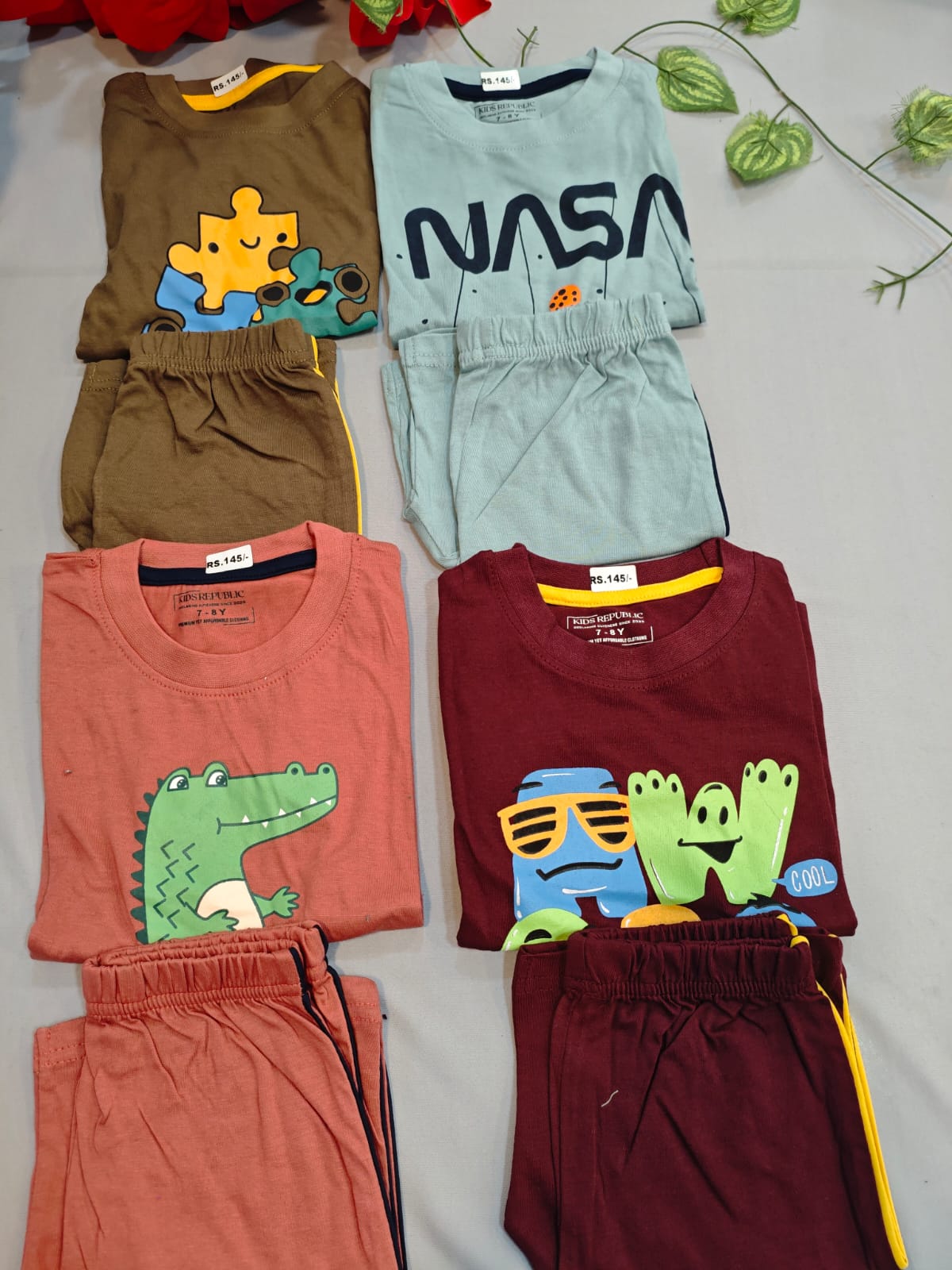 Kids Shorts Set(3 Year)