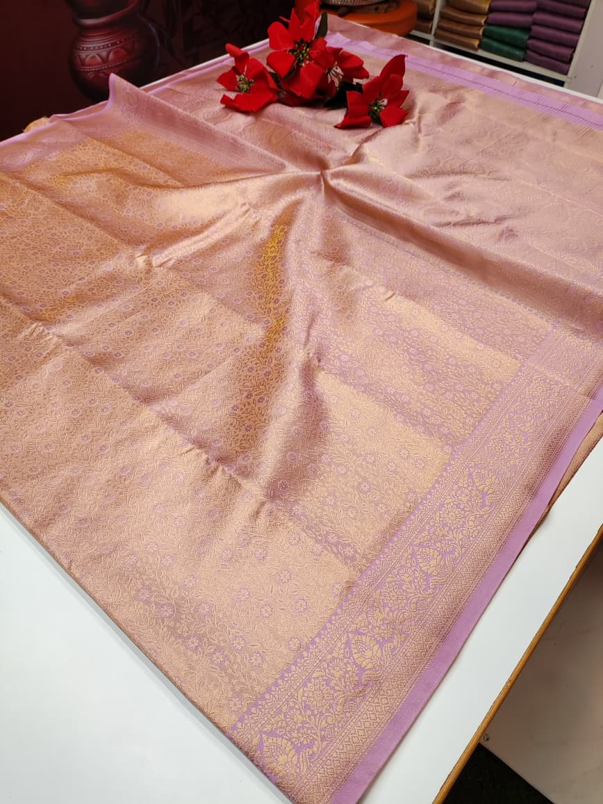Kanji Tissue Saree(20 Days Prebooking)