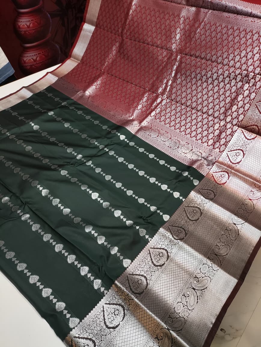 Offer Kanji Silk Saree OT58
