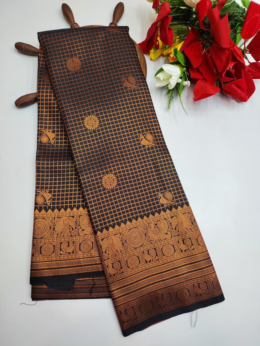 Kanchi Kattam Saree KTM30