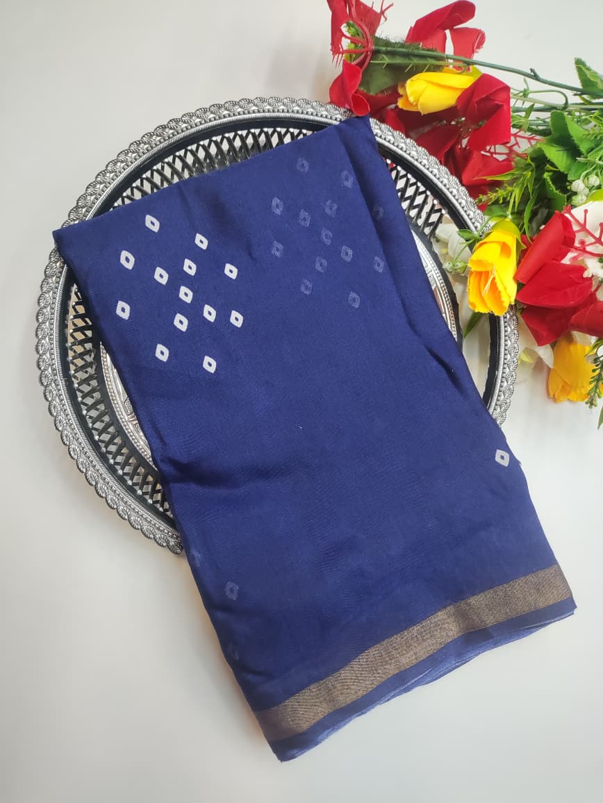 Malmal Cotton Saree MU09 09MC