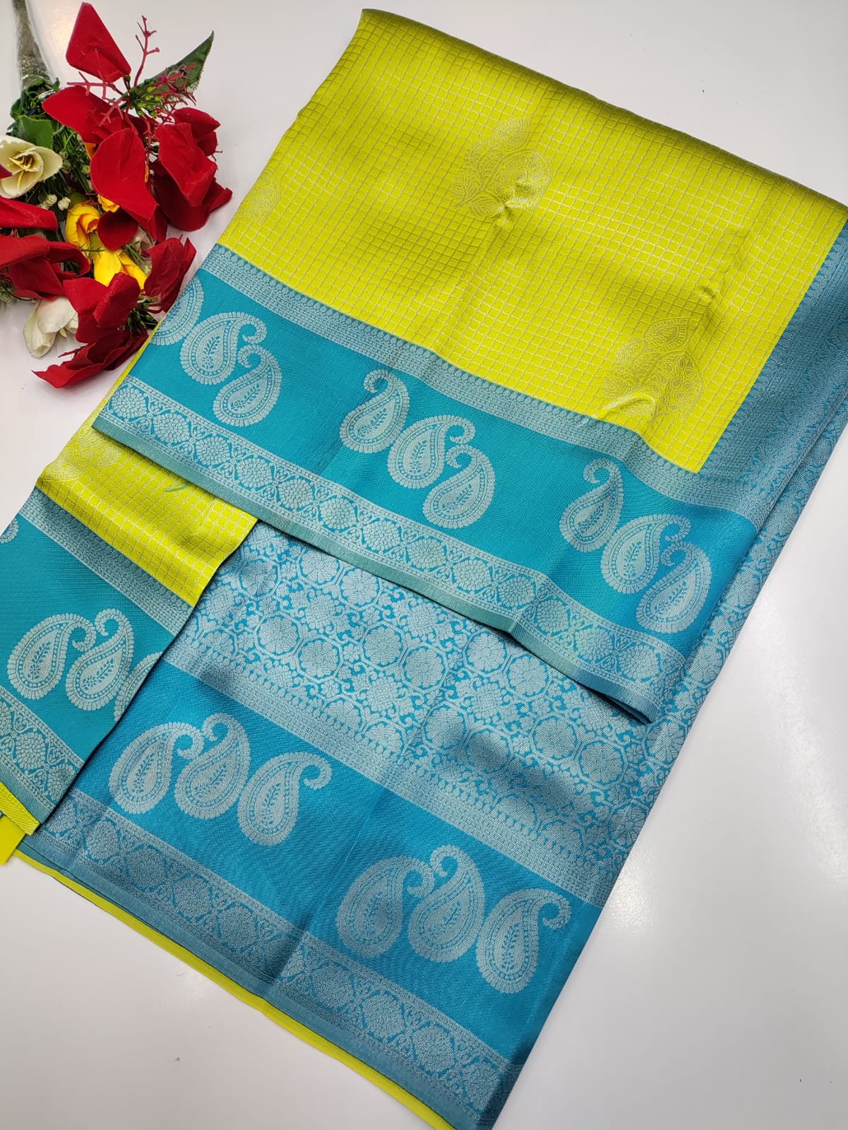 Bridal Checked Pavishna BC01