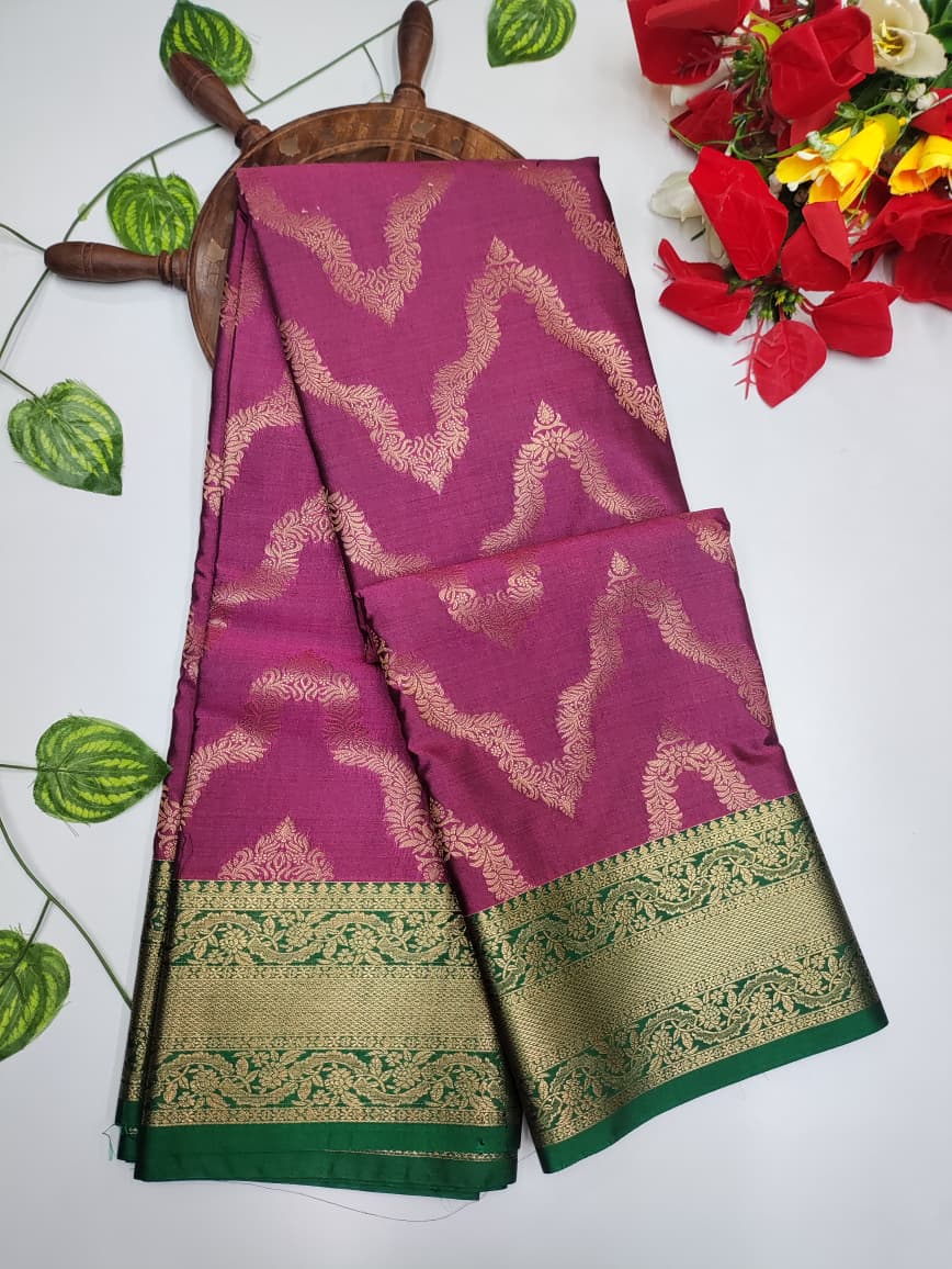 Pure Silk Cotton Saree PLK97