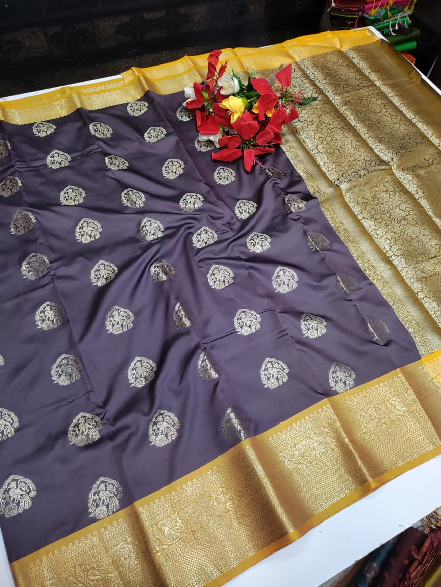 Purple Kanchi korvai PG03( Ond Day Offer)
