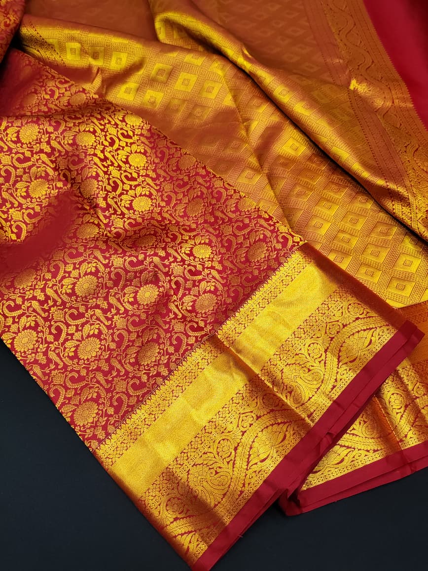 Abinayam Pure Pattu Silk E46