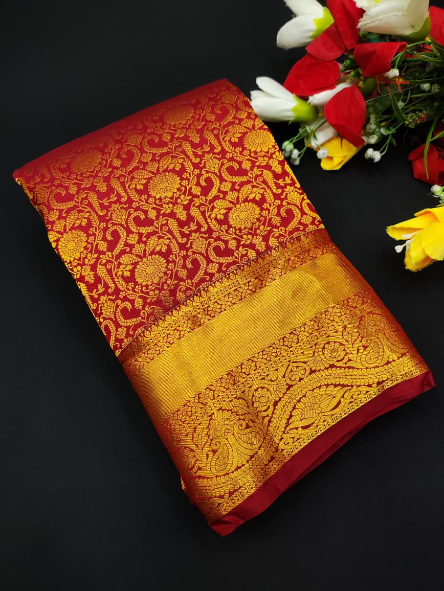 Abinayam Pure Pattu Silk E46