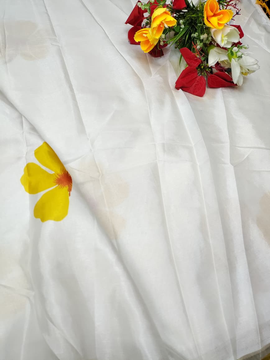 Malmal Cotton Saree MU33