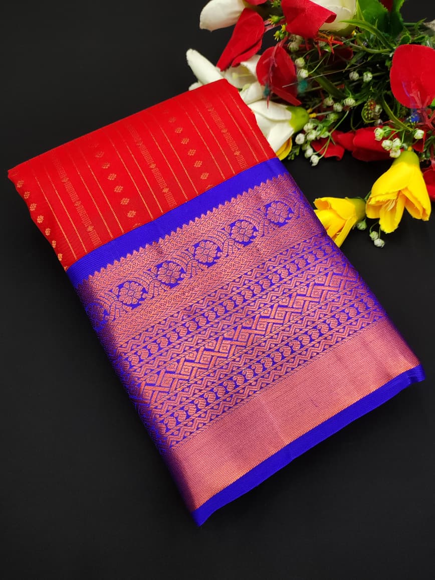 Aathmika Pure Pattu Silk E62