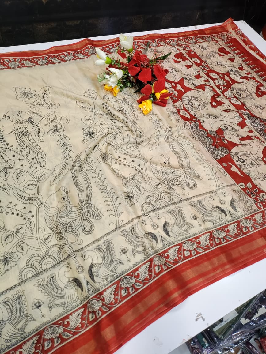 Malmal Cotton (Kalamkari Design) MKC02