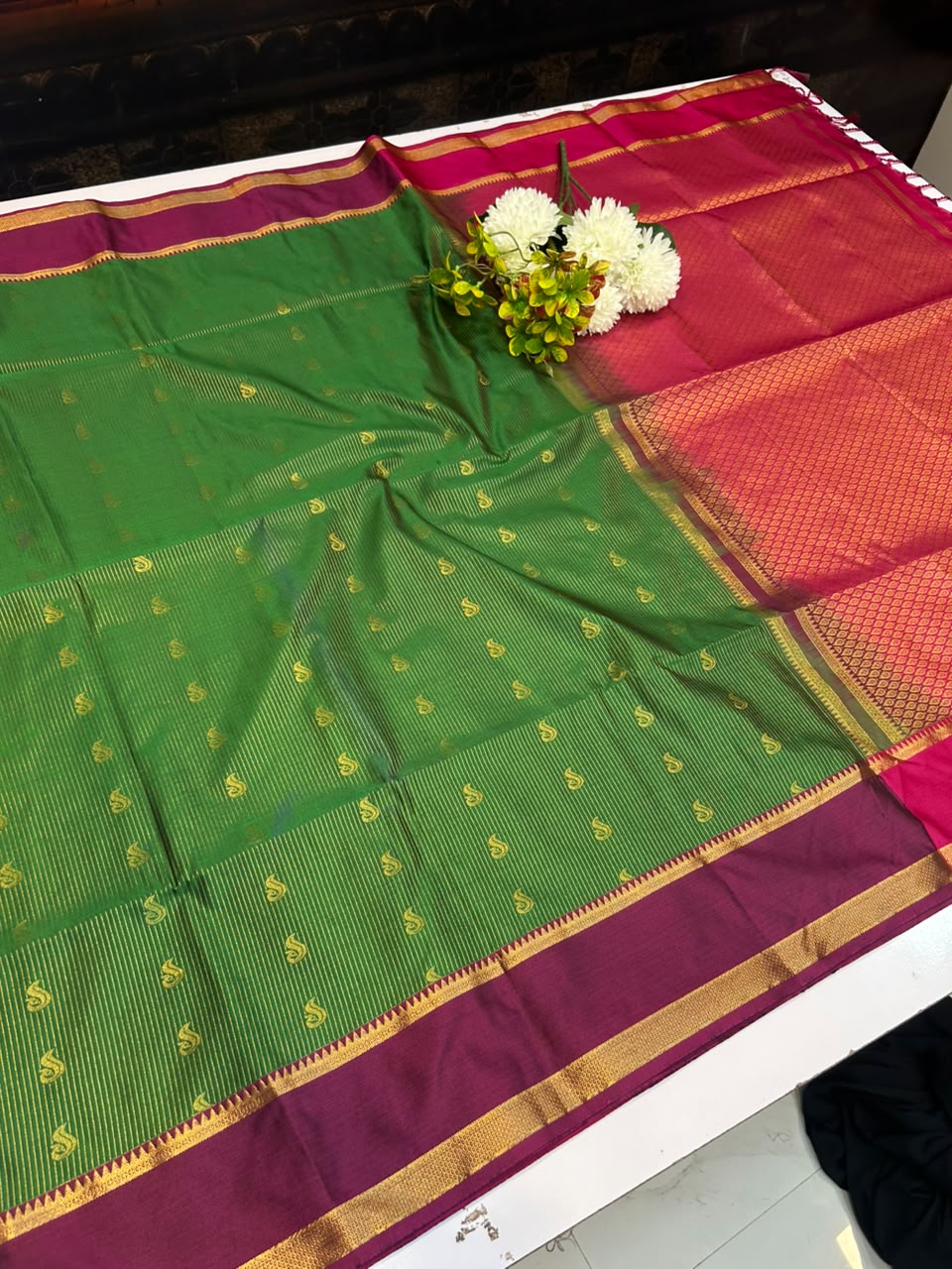 Semi Silk Saree (Mild Damage) SMS261