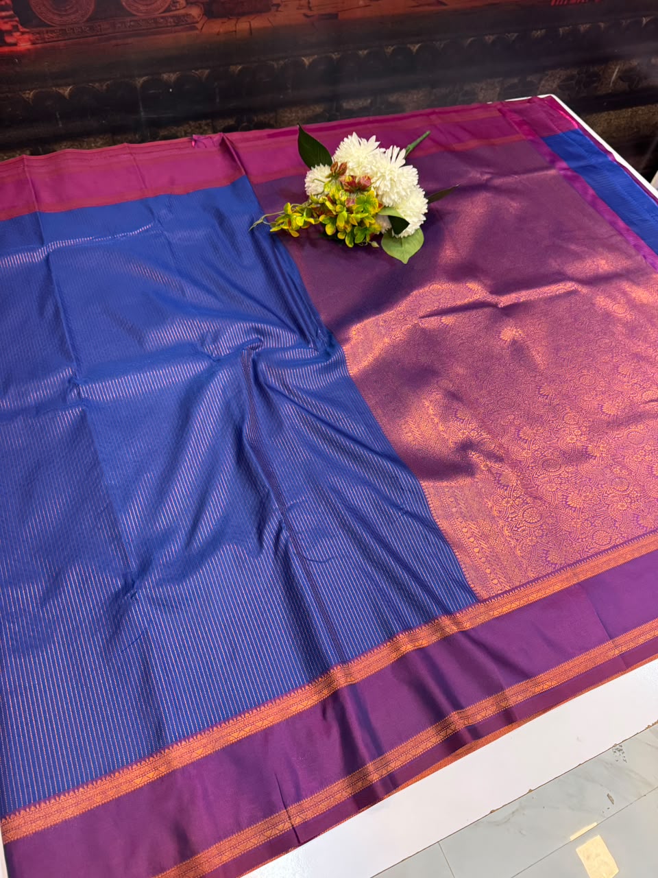 Premium Varalakshmi Silk Saree with Elegant Zari Work for Festivals