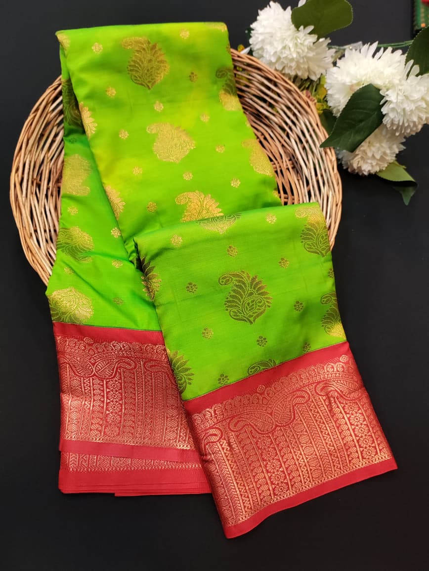 Offer Semi Silk Saree | Mild Damage | PNC77
