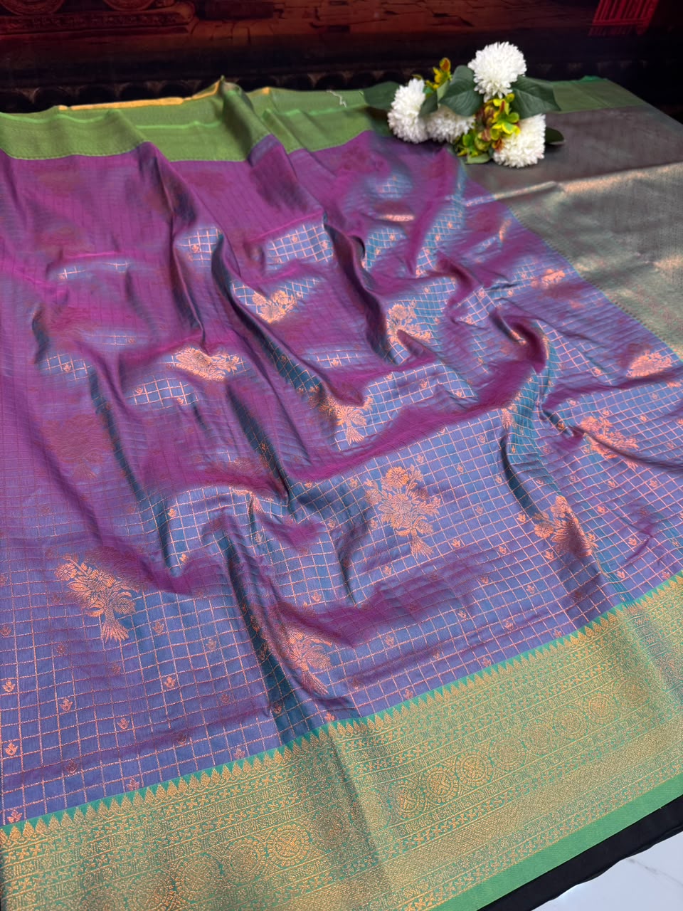 Malar Kattam |Zari Soft Silk Saree for Women| MKT08
