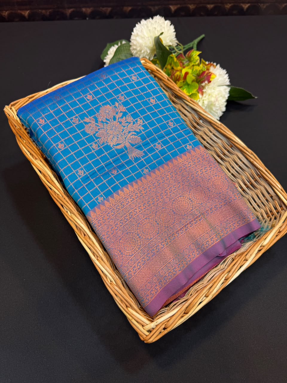 Malar Kattam |Zari Soft Silk Saree for Women| MKT12
