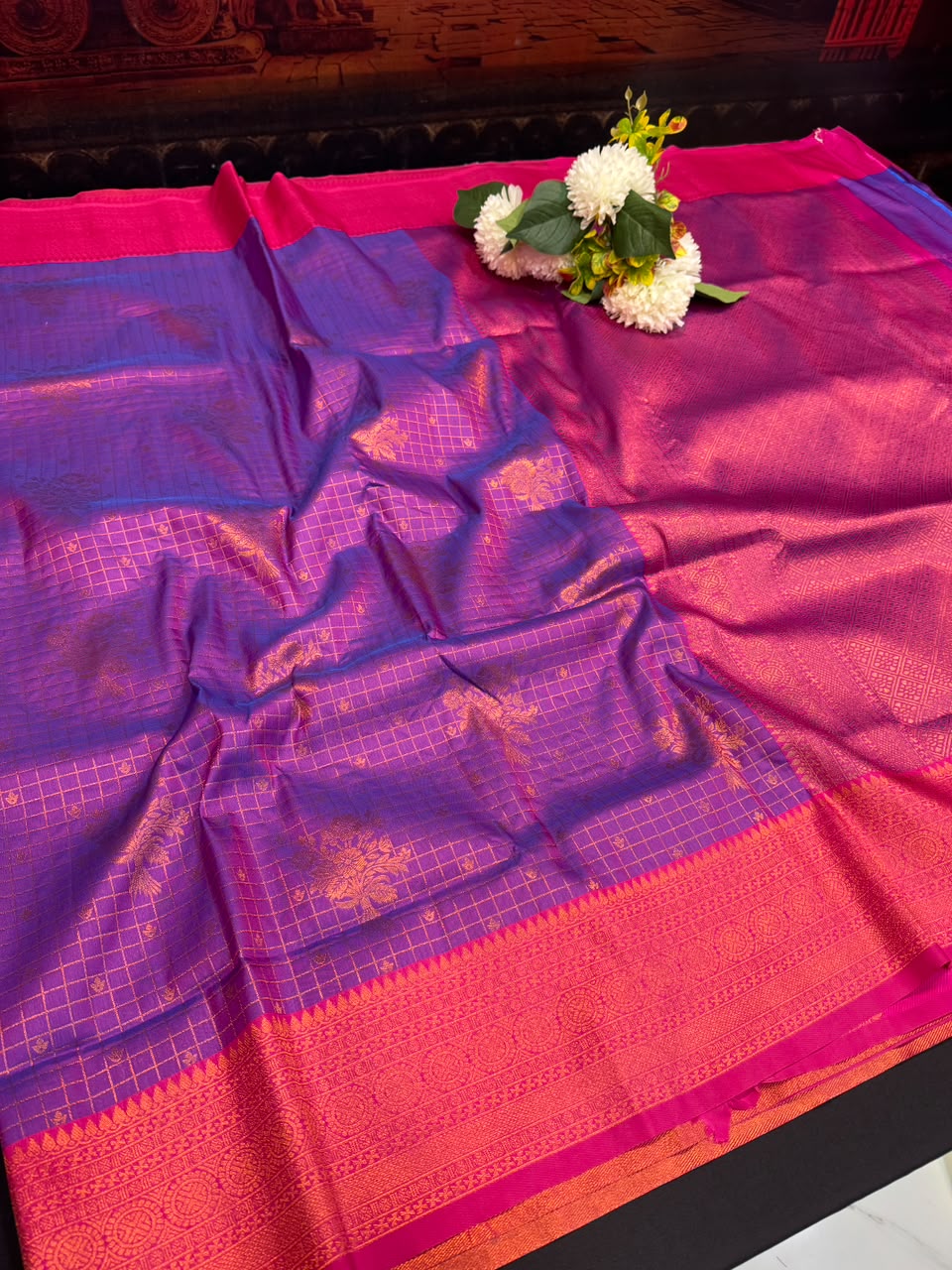 Malar Kattam |Zari Soft Silk Saree for Women| MKT16