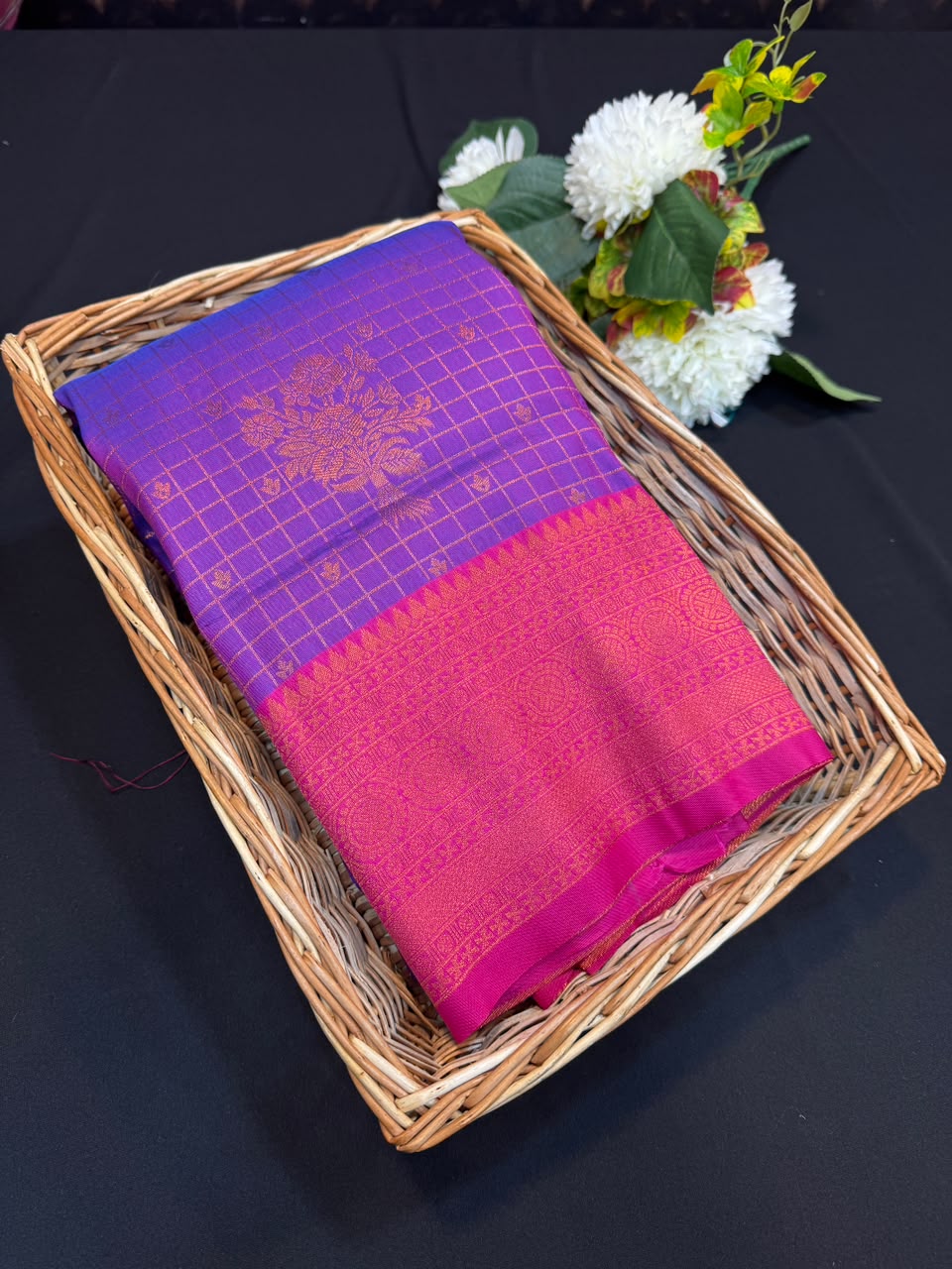 Malar Kattam |Zari Soft Silk Saree for Women| MKT16