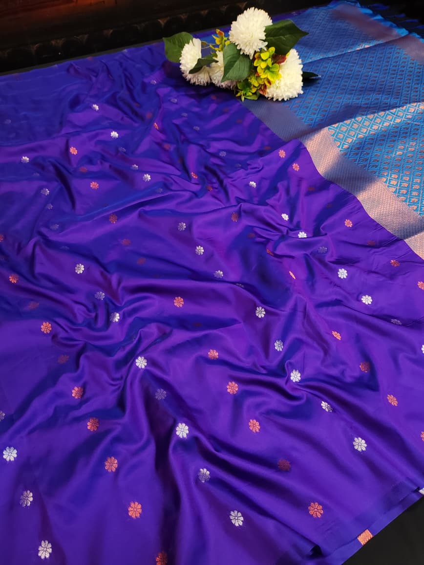 Padhumai Zari Soft Silk Saree for |Party & Festival Wear| P08