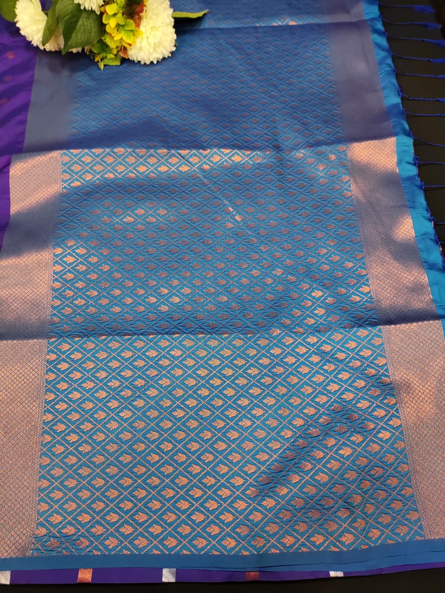 Padhumai Zari Soft Silk Saree for |Party & Festival Wear| P08
