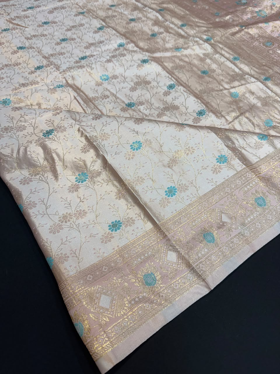 Nangai Satin Soft Saree with |Jacquard Blouse| PNG23