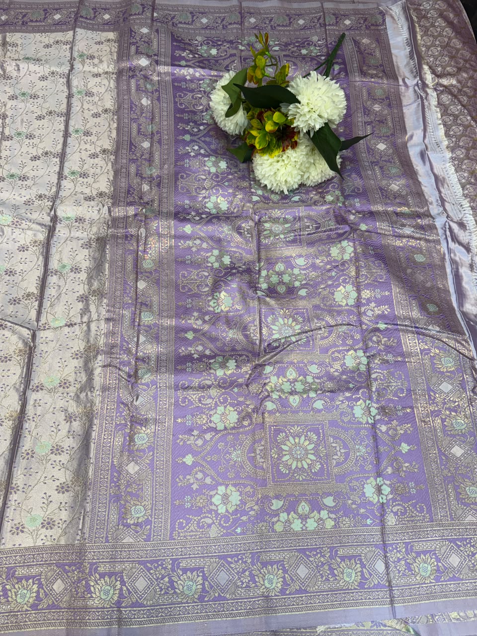 Nangai Satin Soft Saree with |Jacquard Blouse| PNG27