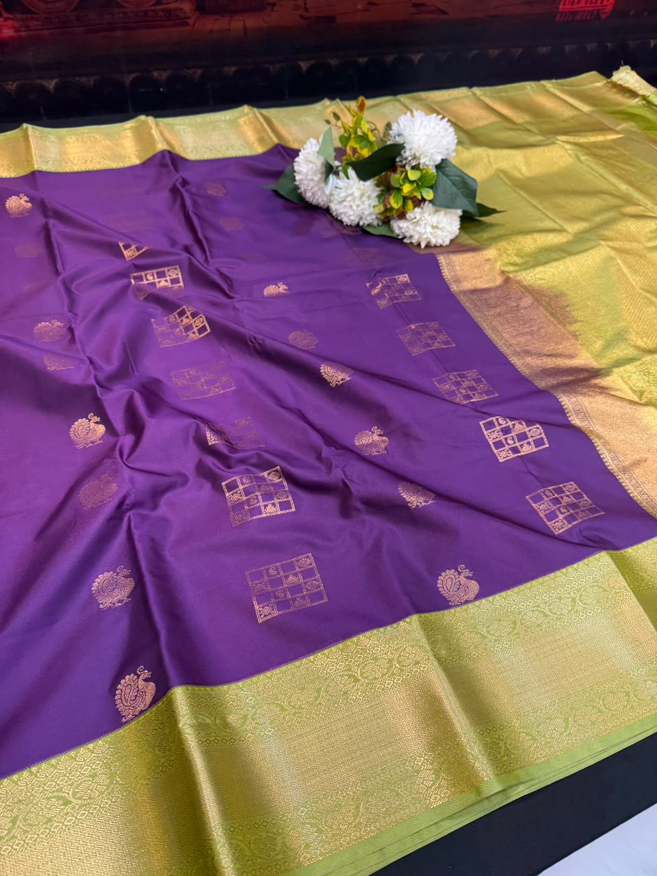 Vennila Semi Silk Saree | Zari Work | VNN20