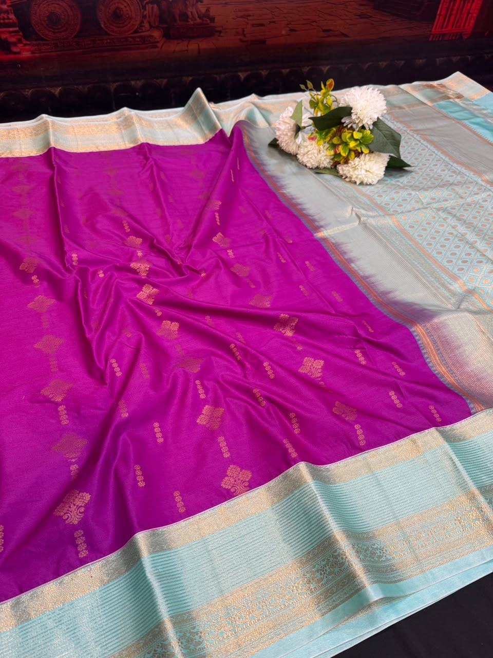 Vennila Semi Silk Saree | Zari Work | VNN25
