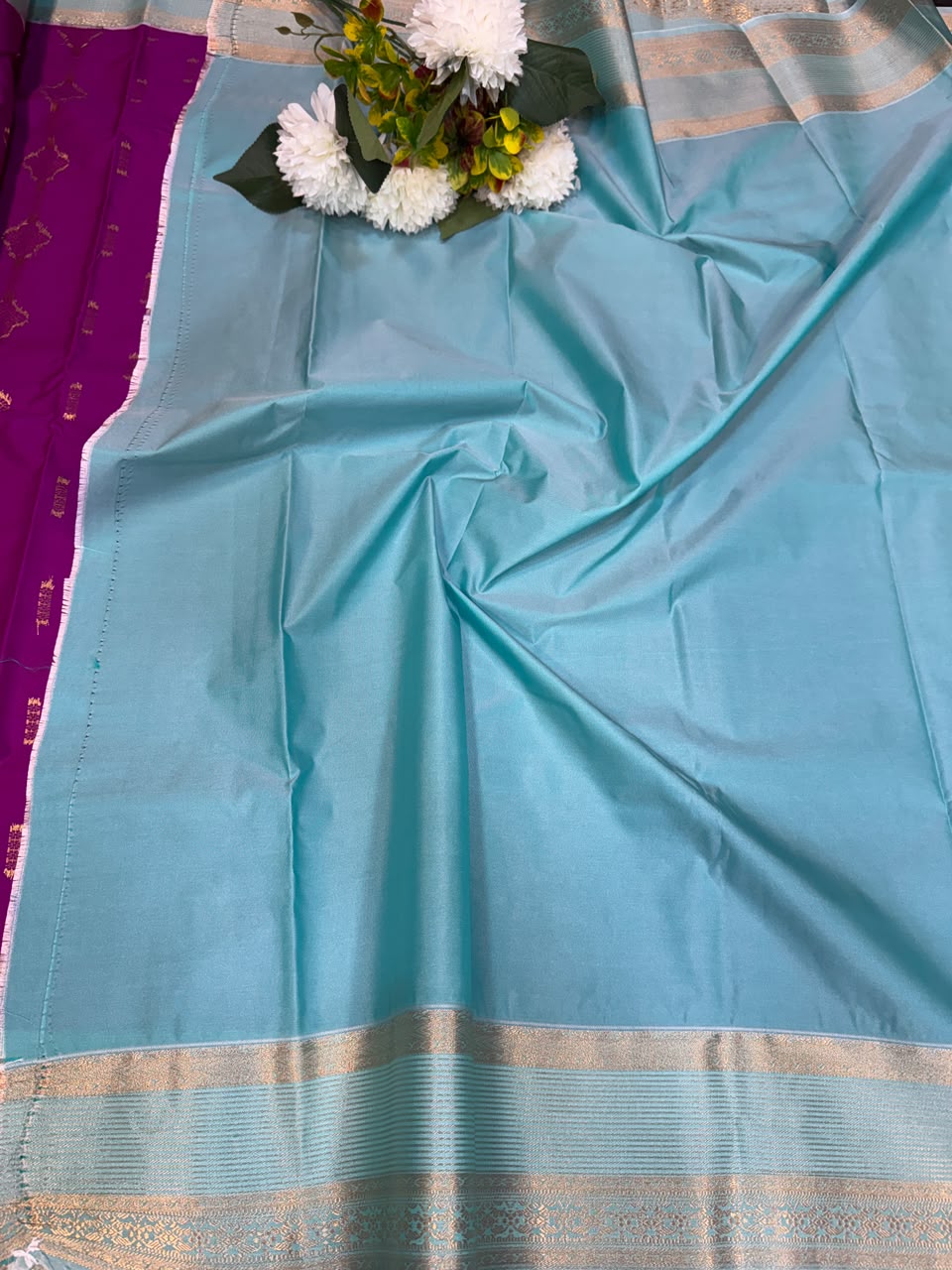 Vennila Semi Silk Saree | Zari Work | VNN25