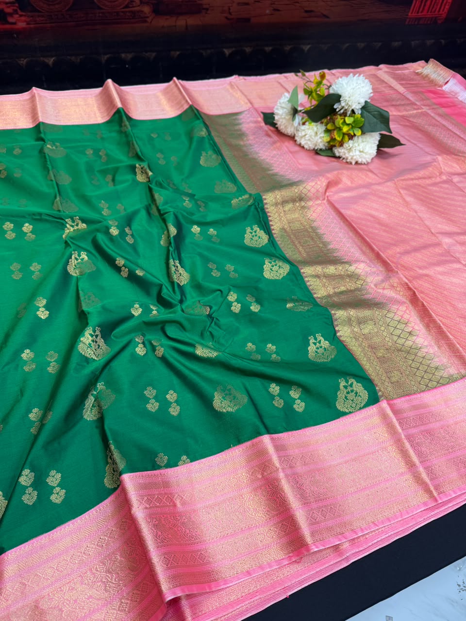 Vennila Semi Silk Saree | Zari Work | VNN26